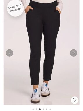 WoolX Nicole Black merino-blend pant - X-Large